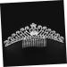 FOMIYES Tiara Bridal Headpiece Pearlescent Comb Bride - Buy Online on GoSupps.com