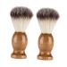 Fomiyes 2 pieces of cream-colored handmade to the soap brush dust for sweeping for vegan father products travel men's shaving care male men