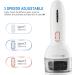 MYCARBON Electric Foot File - Rechargeable Waterproof Callus Remover for Dry, Dead, and Cracked Heels - Pedicure Set for Feet Care - Buy Online on GoSupps.com