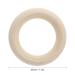 Shop Safe & Non-Toxic Wooden Teething Ring for Babies - 45mm | International Shipping - Buy Online on GoSupps.com