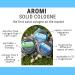 Aromi Solid Cologne | Sweet Vanilla Musk Fragrance Vegan and Cruelty-free Scent Portable Travel Small Gift Men's Stocking Stuffer Alcohol-free (Handsome) - Buy Online on GoSupps.com