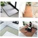 PRETYZOOM Area Rugs Tile Flooring Mat Outdoor Floor Mat Non Slip Carpet Bed Room Carpet Bath Mat Absorb Water Grey 20 x 32 cm (Rectangular) - Buy Online on GoSupps.com