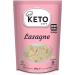 Keto Chef Vegan Lasagne Pasta Sheets - Instant Konjac Slim Pasta Sheet Contains Zero Carbohydrates Shirataki Fat & Sugar Made from Free-From Flour Paleo Friendly | Low Calorie Ready to Eat (270g) Lasagne 270.00 g (Pack of 1)