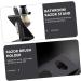 Angoily Razor Stand | Salon Beauty Tool & Brush Rack for Men | Acrylic Shaver Holder & Beard Brush Stand - Ideal Hairdressing Accessories - Buy Online on GoSupps.com