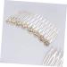 Beaupretty Accessories bride headpieces for wedding bridal headpiece bridal hair accessories wedding hair comb bridal headdress wedding hair accessories bridal comb South Korea Comb - Buy Online on GoSupps.com