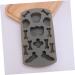 OUNONA 10 Pcs Cake Mold Silicone Molds for Candles Maniquin Halloween Skeleton Molds Bone Cookie Molds Skull Cookie Molds Silicone Cookie Molds Rubber Biscuit Silica Gel Dessert 21X11CMx5pcs - Buy Online on GoSupps.com