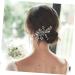 Housoutil Elegant Photo Props Hair Combs for Women Womens Hair Clips Rhinestone Barrettes Floral Hair Rhinestone Bobby Pins Flower Design Hair Comb Accessories Banquet Dress - Buy Online on GoSupps.com