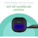 Bril UV-C Toothbrush Sanitizer Portable Sterilizer Cover Holder & Case - Black - Buy Online on GoSupps.com