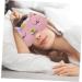 2 pi ces Masque de Sommeil Masque Opaque Doux pour Yeux pour Voyage Blanc Rose - Buy Online on GoSupps.com