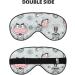 Buy SSIMOO Cute Zebra Soft Sleep Eye Mask | Breathable Eye Patch for Women | Ideal Travel & Relaxation Accessory - Black - Buy Online on GoSupps.com