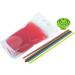 Crystal Lemon 100PCS Drink Pouches with Straws - Heavy Duty Hand-Held Juice & Smoothie Bags | Reclosable Ice Drink Pouches for Adults - Buy Online on GoSupps.com