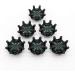 28 Count 5MM Fast Lock Golf Spikes - Easy Install Replacement Cleats in Black/Green - Buy Online on GoSupps.com