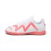 PUMA Unisex Kids Future Play It Jr Football Shoe 37 EU Puma White Fire Orchid
