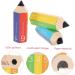 Toyvian 40 Pcs Pencil Candy Box Sugar Cases Candy Containers for Gifts Cartoon Candy Jar Packing Cookie Gifts Gift Wrapping Colorful Decor Infant Gifts Pen Shape Chocolate Child Paper - Buy Online on GoSupps.com