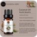 Coconut Essential Oil Pure Undiluted Premium Grade Coconut Oil - 10 mL Coconut 10 ml (Pack of 1) - Buy Online on GoSupps.com
