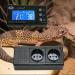 Digital 2-in-1 Thermostat Hygrostat Controller with Alarm | Day/Night Mode & External Display | Ideal for Terrariums - Buy Internationally - Buy Online on GoSupps.com