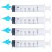 Ear Irrigation Syringe Portable Ear Syringe 4pcs Flared  head Soft Tip 20ml 30ml for