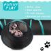 Cat Tunnel Large indoor outdoor Collapsible Pet Toy Crinkle Tunnel Tube with Storage Bag for Cat Dog Puppy Kitty Kitten Rabbit (5 way) - Buy Online on GoSupps.com