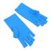 Healeved 1 Pair Nail Gloves Child Glove Light Elastic Spandex Anti-Black