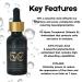 Intoxicated Cosmetics E.C. Dysis Serum 30ml - Anti-Aging & Brightening Vitamin C and E Serum for All Skin Types - Buy Online on GoSupps.com