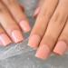 Buy Cornus Pink Trendy Pure Color Press-On Nails - Shiny Short Squoval 24pcs Set for DIY Art - Perfect for Women & Girls - International Shipping Available! - Buy Online on GoSupps.com