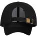 Black Adjustable Baseball Cap for Men and Women - Low Profile Solid Dad Hat - Buy Online on GoSupps.com
