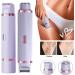 FiTspi 2 in 1 Double Head Shaver for Women Electric Bikini Trimmer Wet and Dry Electric Facial Epilator Body Hair Trimmer for Face Lips Chin Pubic Hair Armpits - Buy Online on GoSupps.com