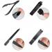 Manicure Set Tools Nail Clippers Set for Men and Women Household Eyebrow Trimmer Anti-splash Nail Clippers Pedicure Knife Portable Foot Nail Clippers Nail Clippers(Black) - Buy Online on GoSupps.com