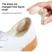 4 Pairs Foam Heel Pads for Shoes Heel Insert for Shoes Too Big Anti Slip Cushion Grip for Loose High Heels Comfort Protector Liners for Women Men Back of Heel Fillers (Black and Skin) - Buy Online on GoSupps.com