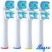 Replacement Brush Heads for Oral B - Double Clean Design Pack of 20 - Compatible with Pro 7000 1000 8000 9000 1500 5000 Kids & Vitality - Buy Online on GoSupps.com