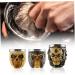 Stainless Steel Shaving Bowl Foaming Soap Bowl Facial Hair Beard Brush Mug Skull for Halloween Costumes - Buy Online on GoSupps.com
