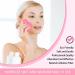 100 Heart Shape Facial Sponges | Natural Cellulose | Reusable Makeup Remover Sponge | Exfoliating Face Cleansing Sponge - Pink - Buy Online on GoSupps.com