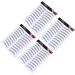 FOMIYES 8 pcs eyebrow stickers makeup false eyebrows cosmetics 6D Hair-Like Eyebrows Stickers 4d - Buy Online on GoSupps.com