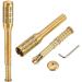 Zhongjiuyuan Big Brass Moxa Rader - 10 Pieces Moxa Sticks for Meridian Massage & Chinese Medicine Therapy | Health Care for All Ages - Buy Online on GoSupps.com