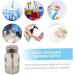 Push Glass Bottle Push Down Alcohol Dispenser for Nail Polish Makeup Remover 80ML push down dispenser - Buy Online on GoSupps.com