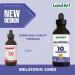 Melatonin 10mg - Fast Action - Sugar Free - Sleep Aid - Liquid - Maximum Absorption - Great Taste - Vegan - Gluten Free - Made in Canada (115ml) - Buy Online on GoSupps.com