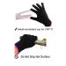 AFT90 Heat Resistant Glove for Hair Styling - Curling Iron, Flat Iron, Curling Wand - Black/Pink Edge - Buy Online on GoSupps.com