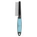CONNAIRPRO dog & cat - Cat Comb for Matted Fur - Shedding and Cat Grooming Tool, Stainless Steel Bristles with Memory Grip Gel, Ideal for All Cat Breeds