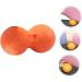 Ultechnovo 2 STK Peanut Massage Ball - Foot Massager & Double Lacrosse Roller for Muscle Relief | Epp Yoga Fitness Tool - Buy Online on GoSupps.com