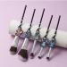 Boyigog 5Pcs Stitch Makeup Brushes with Storage Bag - Portable Brush Set for Powder, Eyeshadow, Blushes, Lips - Lovely Stitch Theme Gift for Girls and Women - Buy Online on GoSupps.com