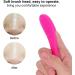 Face Cleansing Brush Blackhead Removal Brush Mini Facial Pore Cleansing Brush for Deep Pore Purifying(Dark Rose Red) - Buy Online on GoSupps.com