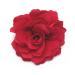 Meilliwish Camellia Flower Hair Clip Brooch (Red) (A74)