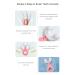 Dirk41 Kids U Shaped Toothbrush 2/4PCS - Blue 360 Oral Care for Children - Buy Online on GoSupps.com