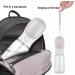 Emwel Large Portable Dog Water Bottle - 550ml Leak-Proof Puppy Dispenser for Pets - White - Buy Online on GoSupps.com