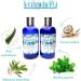 99% Natural - PH Balanced - SHAMPOO FOR OILY HAIR - ALOE VERA TEA TREE & MINT - 250ml by VERDEBLEU - Free of sulfates Parabens. We Donate 5% of Profits to Save the Rainforests - Buy Online on GoSupps.com