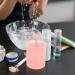 Uonlytech Foam Maker Face Wash Bottles - 4pcs Marshmallow Whip Maker for Foaming Facial Cleansers & Skin Care - Buy Online on GoSupps.com