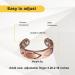 Shop Stunning Copper Rings for Women - Adjustable Rhombus Magnetic Jewelry - Buy Online on GoSupps.com