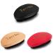 Palm Wave Brush - Medium Hard Curved Beech & Black Bristle Men's Hair Brush - Buy Online on GoSupps.com