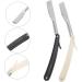 Iwowhero Men's Barber Razor Set - 2 Pcs Vintage Hairdresser Rastrillos para Afeitar Perfect for Professional Barbers - Buy Online on GoSupps.com