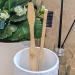 Azeeda Miner's Helmet Bamboo Toothbrush - Eco-Friendly Biodegradable International Shipping Available - Buy Online on GoSupps.com